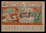 1956 Topps Baseball #150 Duke Snider Dodgers VG-EX Gray 539064