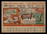 1956 Topps Baseball #150 Duke Snider Dodgers EX-MT Gray 539065