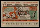 1956 Topps Baseball #150 Duke Snider Dodgers EX-MT Gray 539066