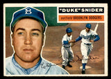 1956 Topps Baseball #150 Duke Snider Dodgers VG-EX Gray 539067