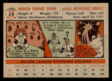1956 Topps Baseball #010 Warren Spahn Braves EX-MT Gray 539075