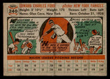 1956 Topps Baseball #240 Whitey Ford Yankees EX+/EX-MT 539076