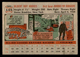 1956 Topps Baseball #145 Gil Hodges Dodgers VG-EX Gray 539084