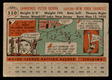 1956 Topps Baseball #110 Yogi Berra Yankees VG-EX Gray 539085