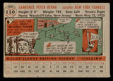 1956 Topps Baseball #110 Yogi Berra Yankees VG-EX Gray 539088