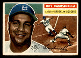 1956 Topps Baseball #101 Roy Campanella Dodgers VG-EX Gray 539093