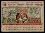 1956 Topps Baseball #101 Roy Campanella Dodgers VG-EX Gray 539093
