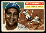 1956 Topps Baseball #101 Roy Campanella Dodgers VG-EX Gray 539095