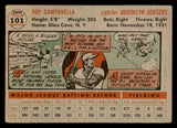 1956 Topps Baseball #101 Roy Campanella Dodgers VG-EX Gray 539095