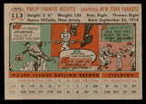 1956 Topps Baseball #113 Phil Rizzuto Yankees EX-MT Gray 539098