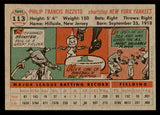 1956 Topps Baseball #113 Phil Rizzuto Yankees EX-MT Gray 539099