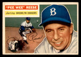 1956 Topps Baseball #260 Pee Wee Reese Dodgers EX+/EX-MT 539101