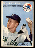 1954 Topps Baseball #037 Whitey Ford Yankees EX-MT 539111