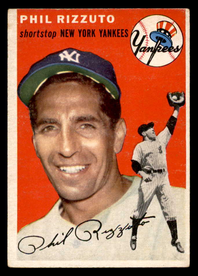 1954 Topps Baseball #017 Phil Rizzuto Yankees VG-EX 539117