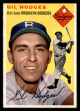 1954 Topps Baseball #102 Gil Hodges Dodgers EX-MT 539118