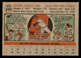 1956 Topps Baseball #240 Whitey Ford Yankees EX-MT 539120