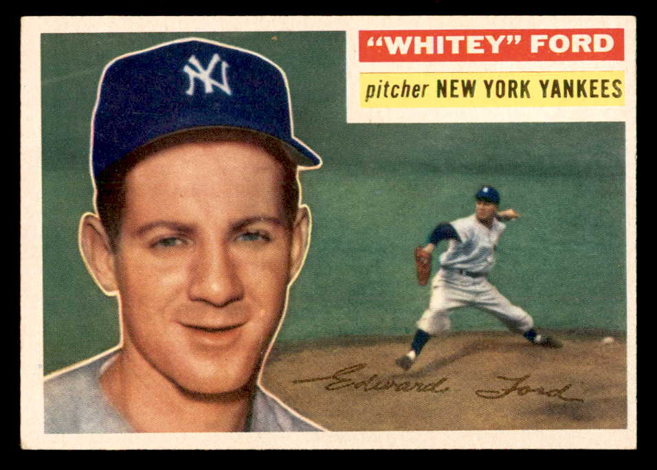 1956 Topps Baseball #240 Whitey Ford Yankees EX-MT 539121
