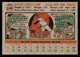 1956 Topps Baseball #240 Whitey Ford Yankees EX-MT 539122