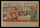 1956 Topps Baseball #150 Duke Snider Dodgers EX-MT Gray 539123