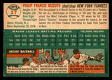 1954 Topps Baseball #017 Phil Rizzuto Yankees EX 539124