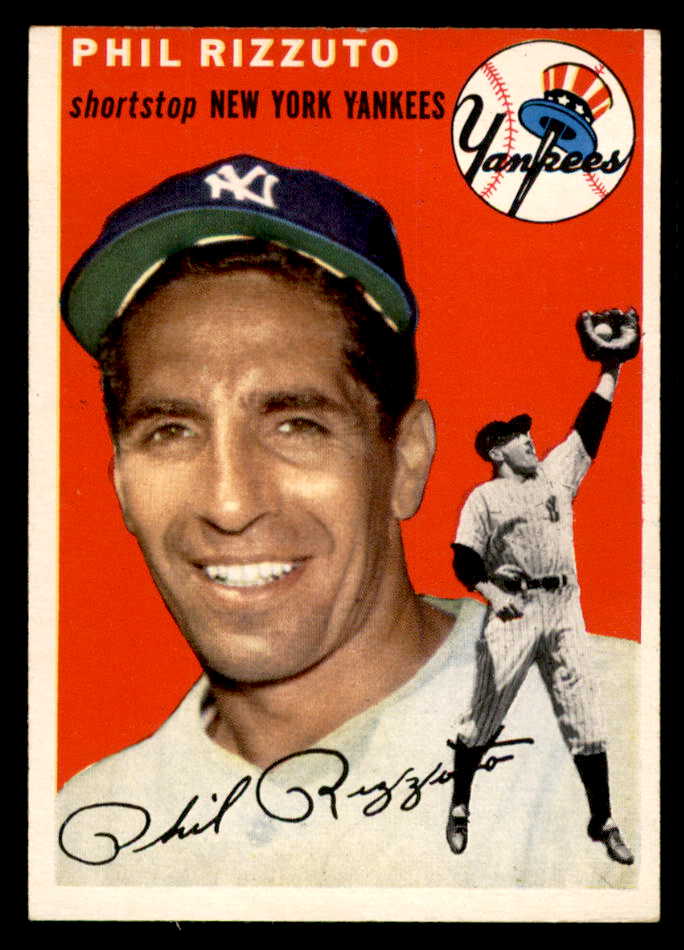 1954 Topps Baseball #017 Phil Rizzuto Yankees EX-MT 539126