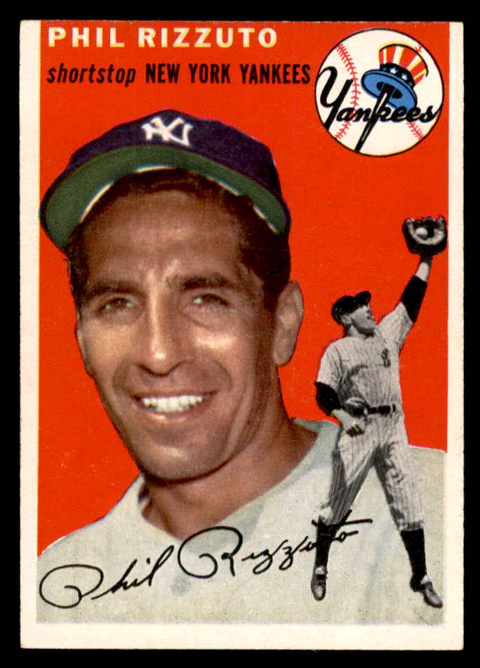 1954 Topps Baseball #017 Phil Rizzuto Yankees EX-MT 539127