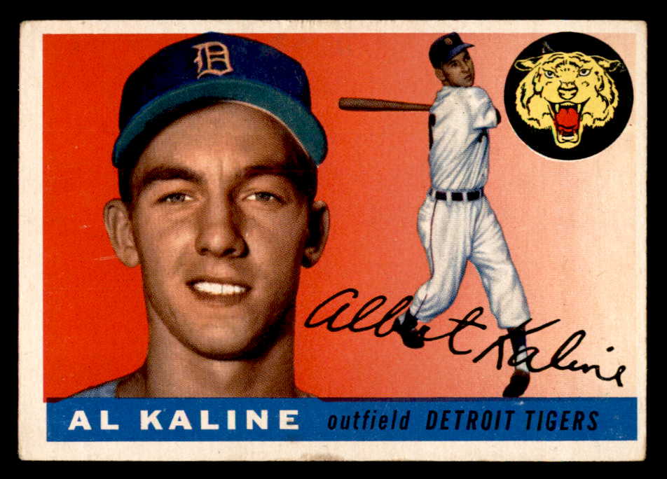 1955 Topps Baseball #004 Al Kaline Tigers VG-EX 539129