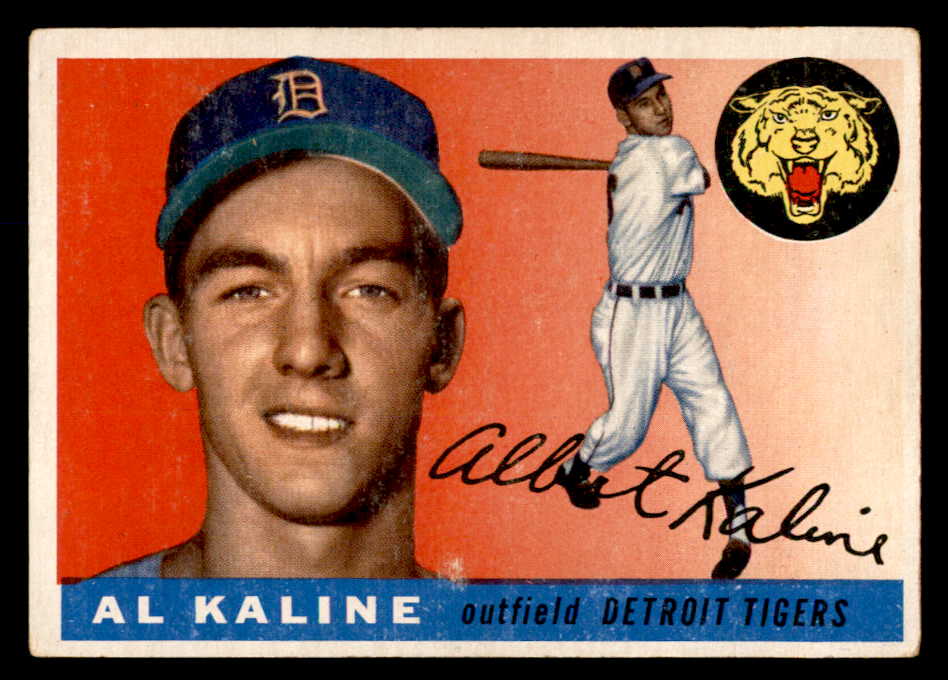 1955 Topps Baseball #004 Al Kaline Tigers VG-EX 539130