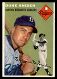 1954 Topps Baseball #032 Duke Snider Dodgers EX-MT 539133
