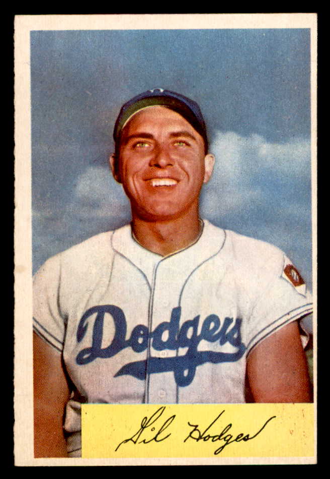 1954 Bowman Baseball #138 Gil Hodges Dodgers EX-MT 539140