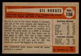 1954 Bowman Baseball #138 Gil Hodges Dodgers EX-MT 539140