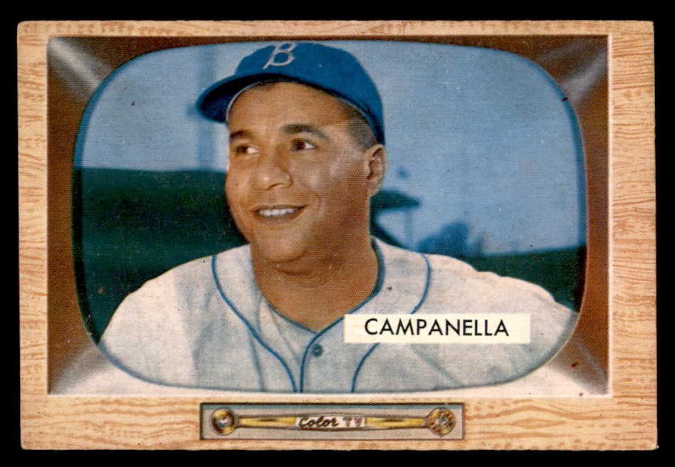 1955 Bowman Baseball #022 Roy Campanella Dodgers VG-EX 539148
