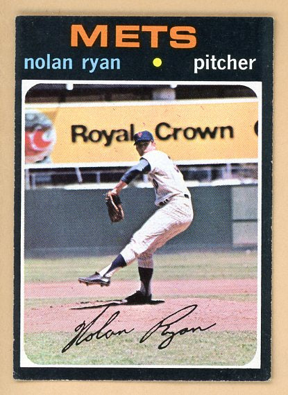 1971 Topps Baseball #513 Nolan Ryan Mets EX-MT 539157