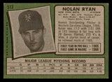 1971 Topps Baseball #513 Nolan Ryan Mets EX-MT 539157