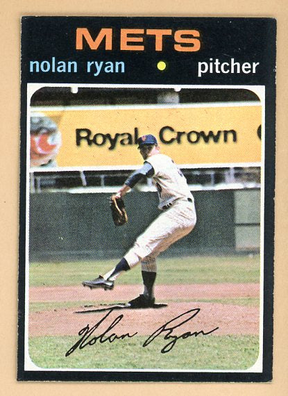 1971 Topps Baseball #513 Nolan Ryan Mets EX-MT 539159