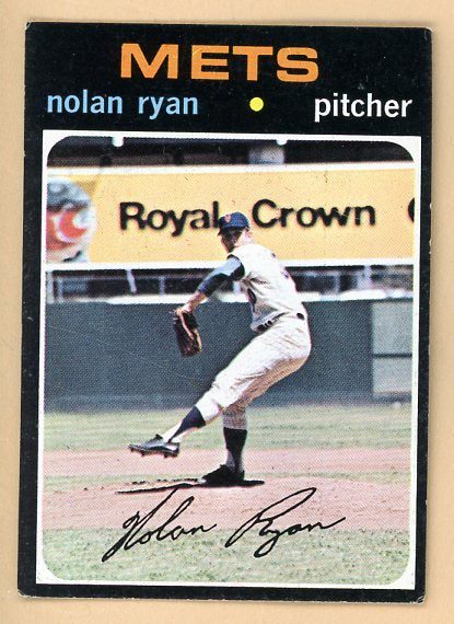 1971 Topps Baseball #513 Nolan Ryan Mets EX+/EX-MT 539160