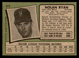1971 Topps Baseball #513 Nolan Ryan Mets EX+/EX-MT 539160