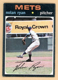 1971 Topps Baseball #513 Nolan Ryan Mets EX 539161