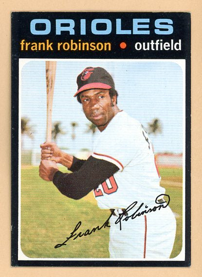 1971 Topps Baseball #640 Frank Robinson Orioles EX-MT 539162