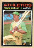 1971 Topps Baseball #020 Reggie Jackson A's VG-EX 539169