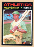 1971 Topps Baseball #020 Reggie Jackson A's EX+/EX-MT 539170