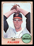 1968 Topps Baseball #575 Jim Palmer Orioles VG-EX 539175