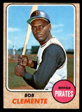 1968 Topps Baseball #150 Roberto Clemente Pirates EX 539176