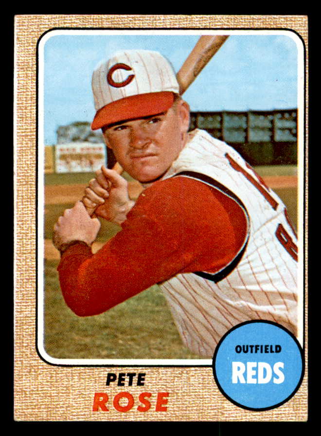 1968 Topps Baseball #230 Pete Rose Reds VG-EX 539179