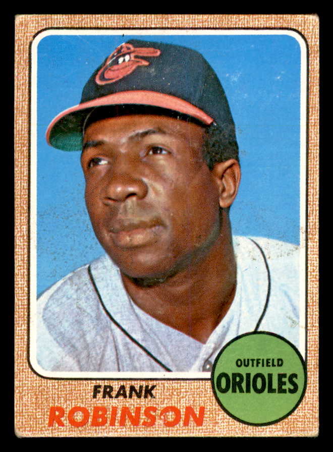1968 Topps Baseball #500 Frank Robinson Orioles VG-EX 539182