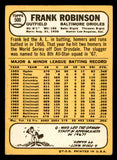 1968 Topps Baseball #500 Frank Robinson Orioles VG-EX 539182