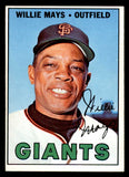 1967 Topps Baseball #200 Willie Mays Giants EX-MT 539184