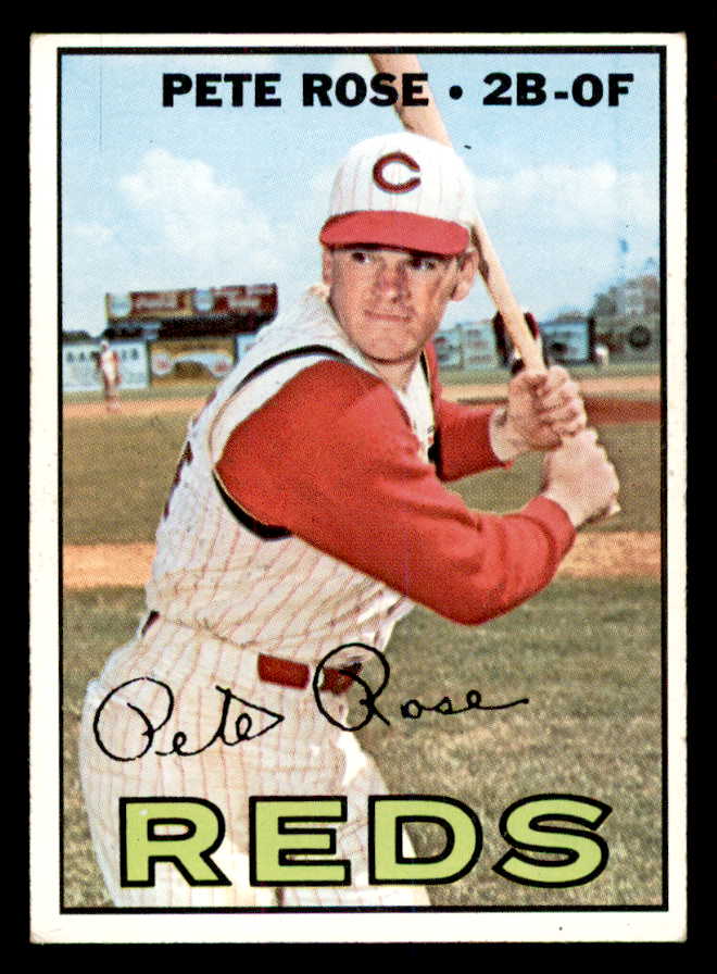 1967 Topps Baseball #430 Pete Rose Reds EX-MT 539189