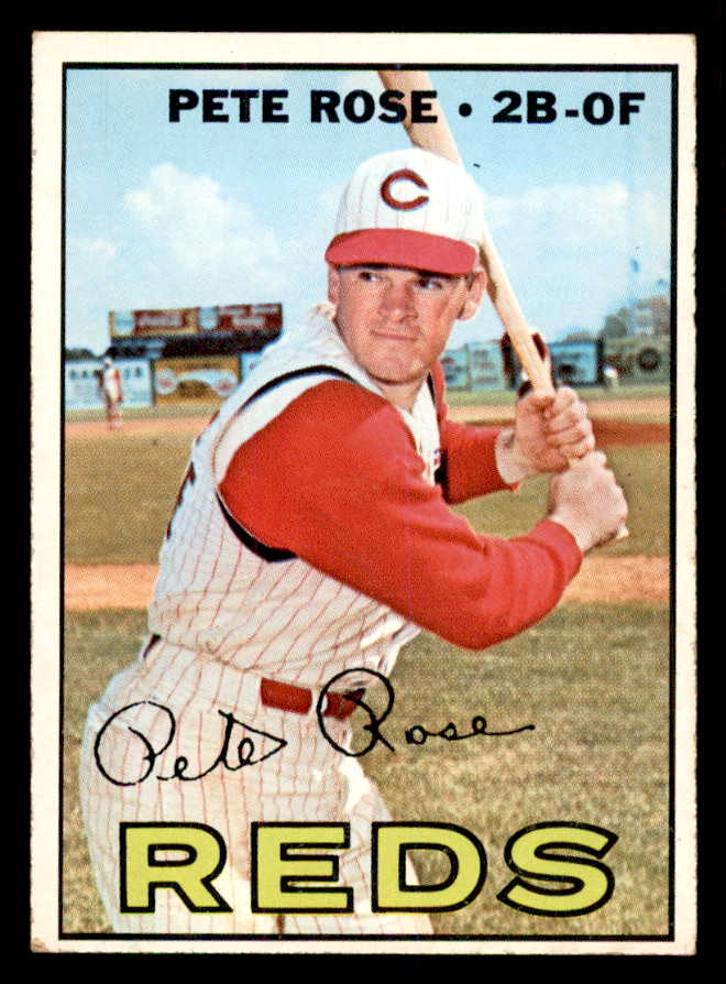 1967 Topps Baseball #430 Pete Rose Reds EX-MT 539190
