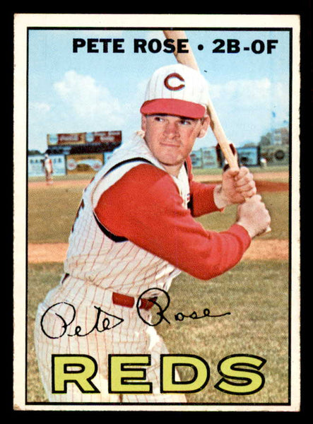 1967 Topps Baseball #430 Pete Rose Reds EX-MT 539190